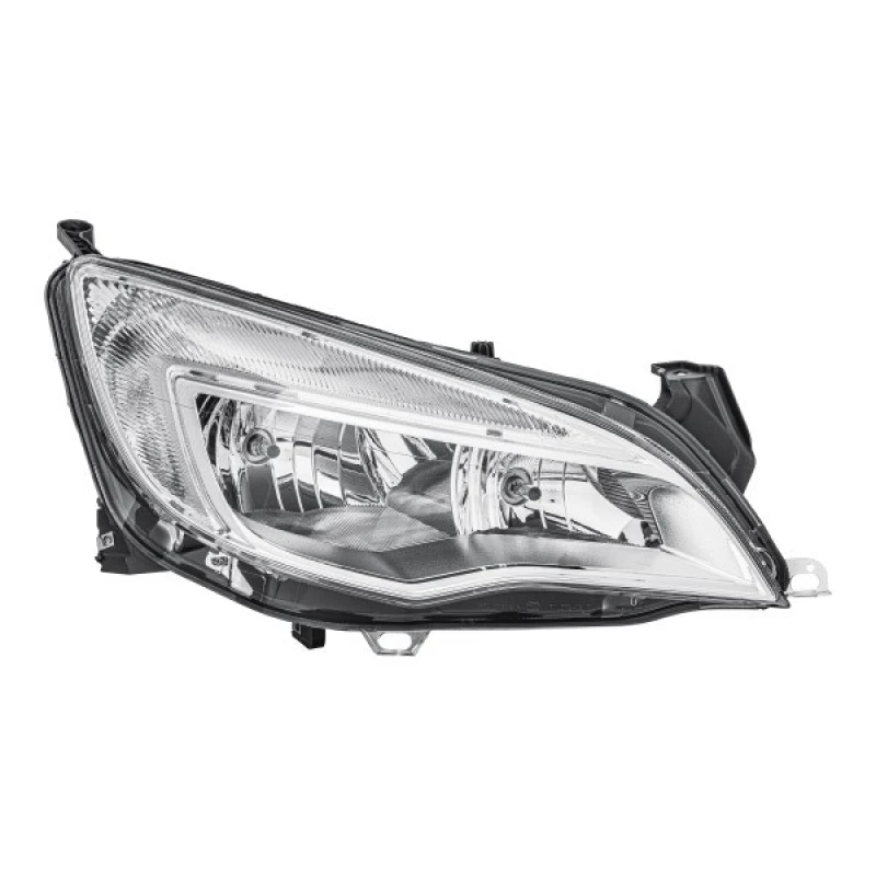 Image of HELLA 1EG 010 011-321 Headlights H7/H7, Right, with bulbs, Halogen Headlight (259)