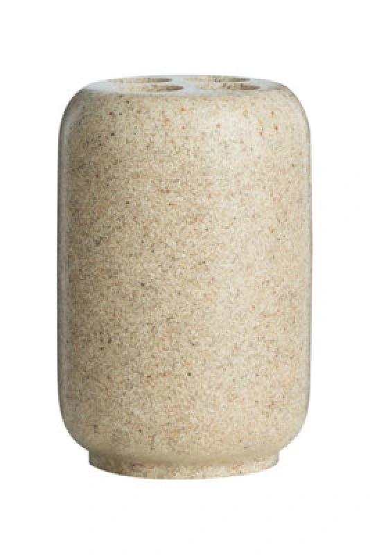 Image of Premier Housewares Canyon Natural Stone Effect Toothbrush Holder Natural