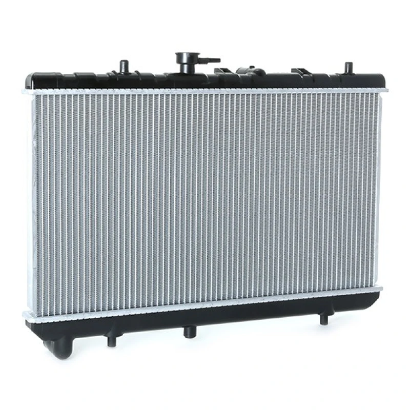 Image of RIDEX 470R0318 Engine radiator Manual Transmission, Plastic, with cap Aluminium, Plastic Radiator,engine cooling (470)