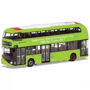 Image of Corgi New Routemaster, Route N8 Hainault: The Lowe, World Environment Day Diecast Model