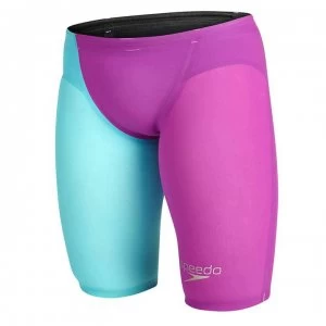 image of Speedo LZR Elite Jammers Mens - Purple/Blue