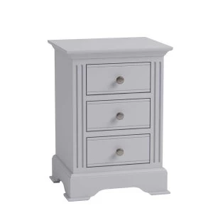 image of Bingley Large Bedside Cabinet - Grey