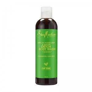 image of Shea Moisture African Water Mint & Ginger Body Wash 384ml