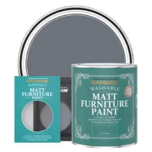 image of Rust-Oleum Matt Furniture & Trim Paint - MARINE GREY - 750ml