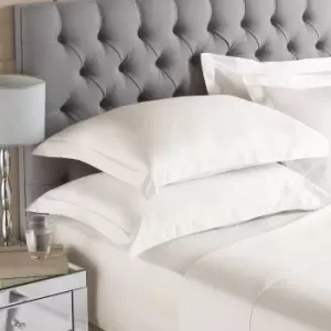 Image of 400 Count Egyptian Quality Cotton Fitted Bed Sheet Ivory