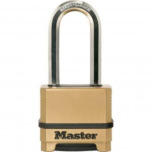 image of Masterlock Excell Combination Padlock 50mm Extra Long