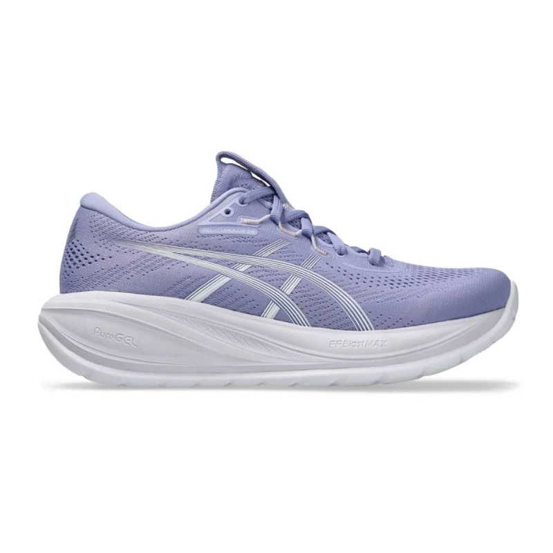 Image of Asics Gel-Cumulus 28 Purple White SS26 Womens Shoes, Size 42 - EUR