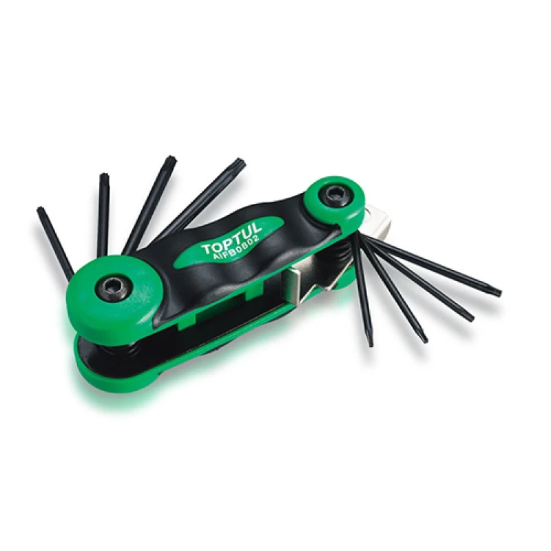 Image of TOPTUL AIFB0802 Angled Screwdriver Set Spanner Size: T25, Number of tools: 7 Angled Screwdriver Set (6627)