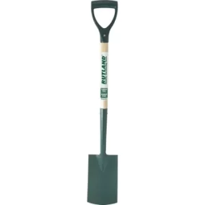 Image of Border Spade Carbon Steel, Wooden Shaft