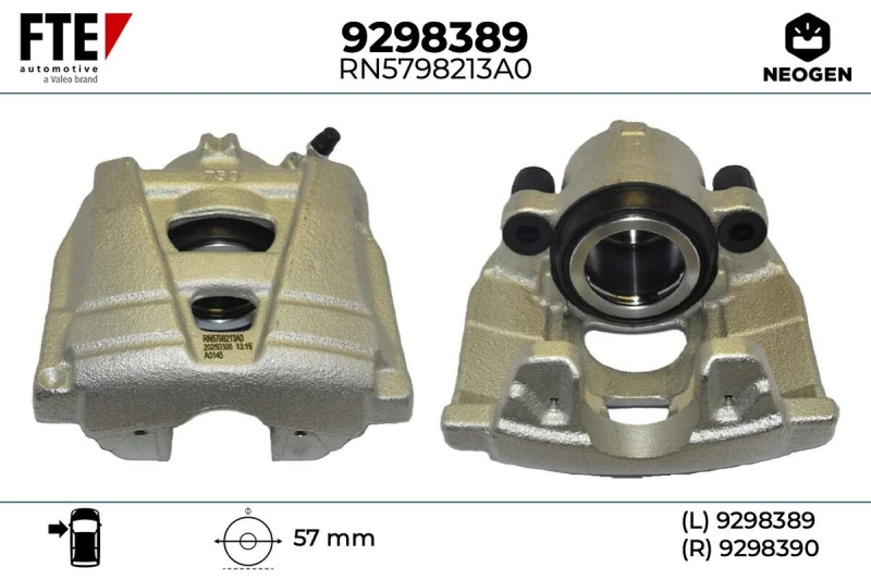 Image of Brake caliper FTE 9298389