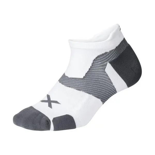 image of 2XU No Show Socks 24 - Black 6 - 12 Months