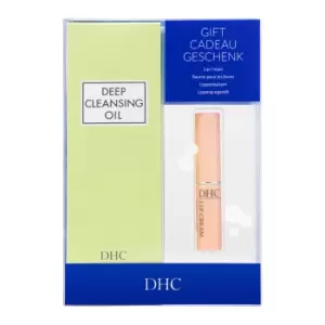 image of DHC Deep Cleansing Oil and Lip Cream Gift Set (Worth £32.75)