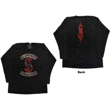 Image of Slipknot - Patched Up Unisex Large T-Shirt - Black