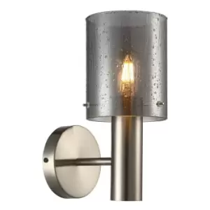 Image of Netlighting Sardo Modern 1 Light Wall Lamp, E27 - ITLWL-5581-1A-SC+RNSG