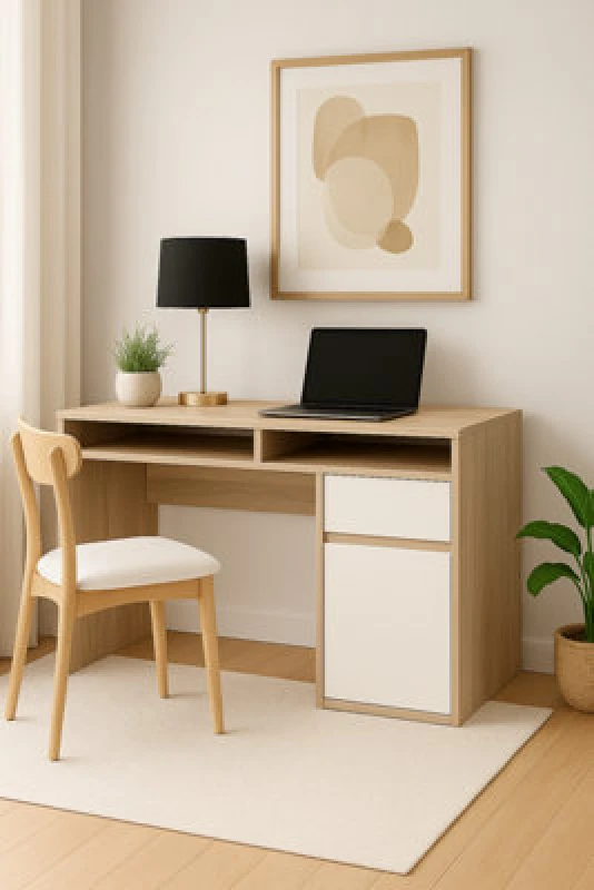 Image of Decorotika Isla Computer Desk Cordoba White