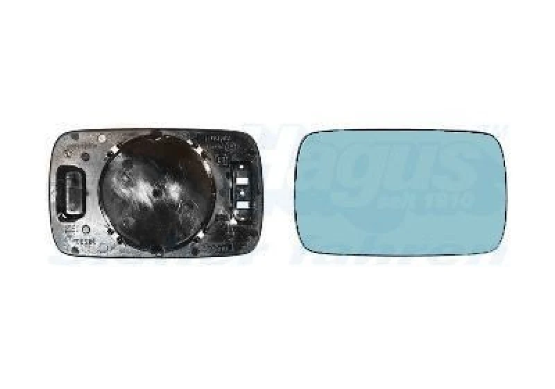 Image of VAN WEZEL Wing mirror glass VAN WEZEL 0640836