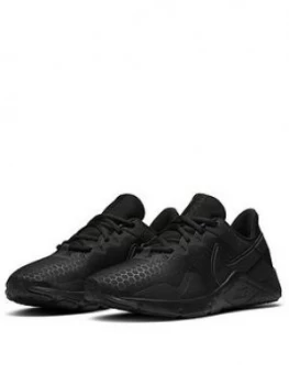 image of Nike Legend Essential 2 Trainer - Black, Size 6, Women