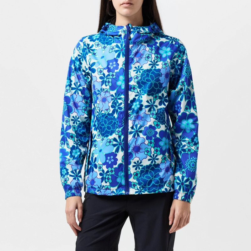 Image of Gelert Ladies Waterproof Packaway Jacket Waterproof Jackets 8 (36) Multi 44604770310