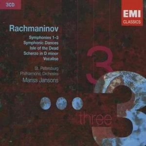 Image of Symphonies Nos 1 - 3/orchestral Works Jansons by St. Petersburg Philharmonic Orchestra CD Album