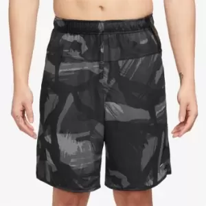 image of Nike Dri-FIT Totality Mens 9 Unlined Camo Fitness Shorts - Black