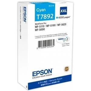 Image of Epson T7892 Cyan Ink Cartridge