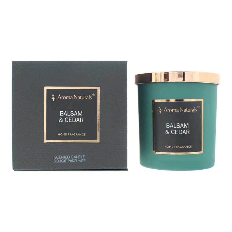 Image of Aroma Naturals Balsam Cedar Candle 320g