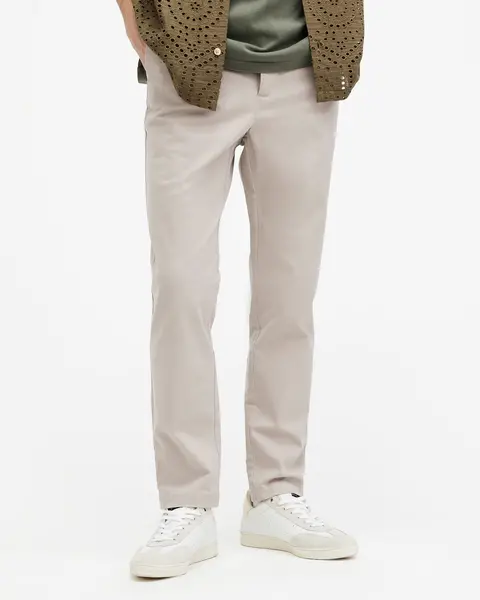 image of AllSaints Walde Skinny Fit Chino Trousers