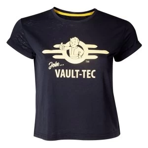 Image of Fallout - Join Vault-Tec Womens Large T-Shirt - Black