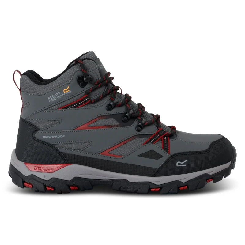 Image of Regatta Regatta Men Holcombe 3 Walking Boots in Stone Size: 8 Stone 8 Male 5063516024842