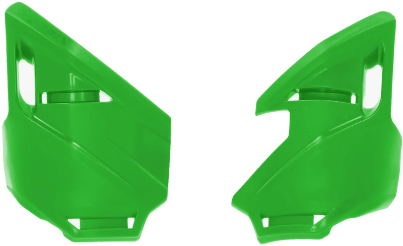 Image of 0024840.130 - Acerbis F-Rock Universal Lower Triple Clamp Covers - Green Green 0024840.130