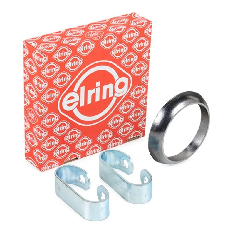 Image of ELRING 751.324 Gasket Set, exhaust system Elbow at exhaust manifold Gasket Set,exhaust system (1349)