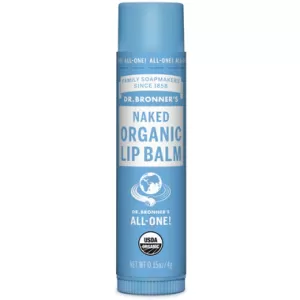 Image of Dr Bronner Organic Lip Balm Naked 4g