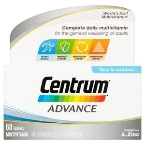 Image of Centrum Advance Multivitamin Tablets 60s