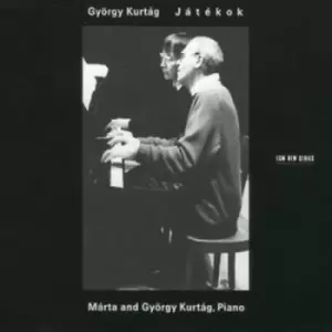 image of Jatekok by Gyorgy Kurtag CD Album