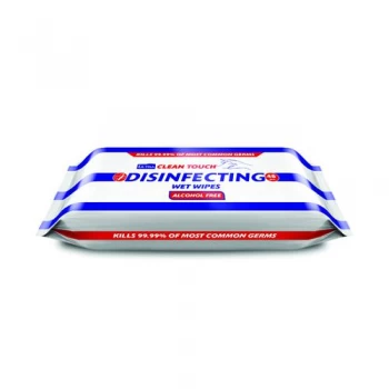 image of Ultraclene Touch Disinfect 48 Wipes Pack of 18 HOULT001