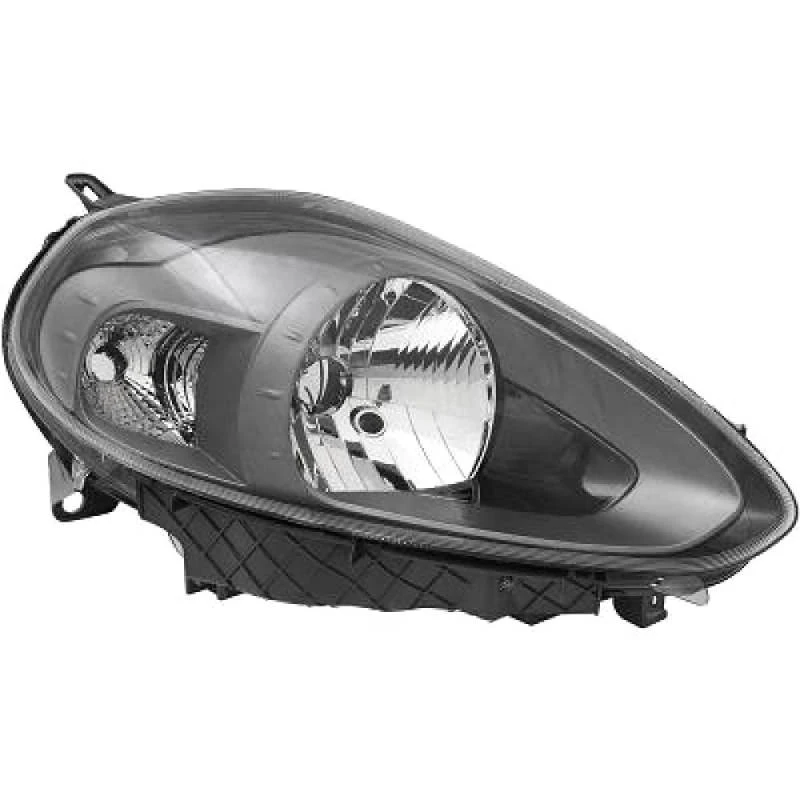Image of DIEDERICHS 3457982 Headlights H4, Right, with motor for headlamp levelling Headlight (259)