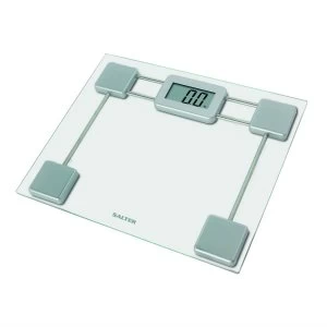 image of Salter Compact Glass Electronic Bathroom Scales