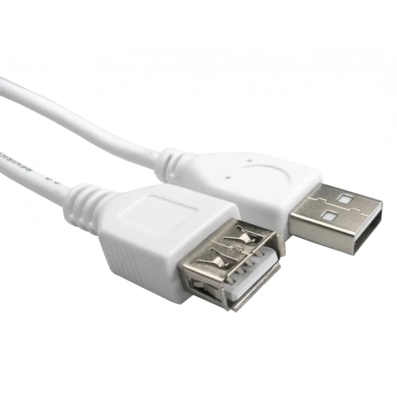 Image of Cables Direct 99CDL2-020ST-WT USB cable 0.25 m USB 2.0 USB A White