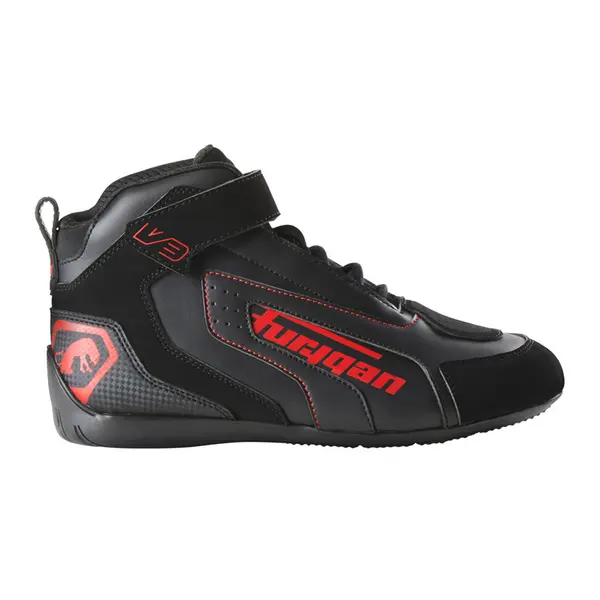 Image of Furygan Shoes V3 Black Red Size 43