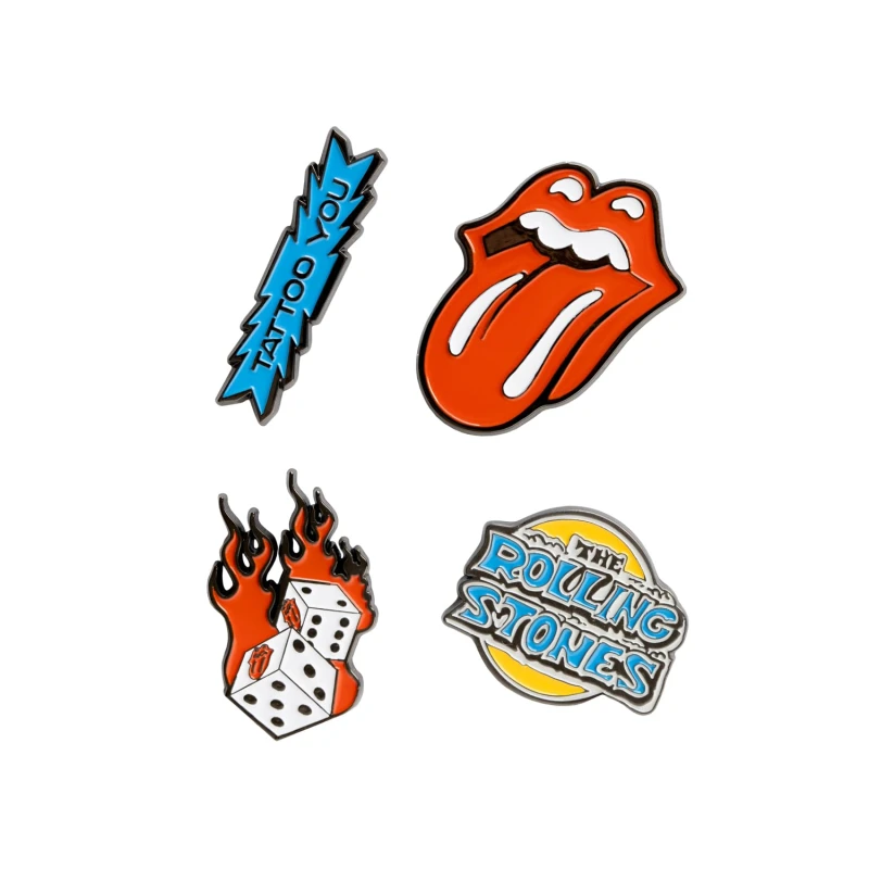 Image of The Rolling Stones 4 Pin Set