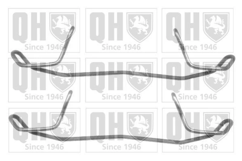 Image of QUINTON HAZELL Brake pad fitting kit QUINTON HAZELL BFK774