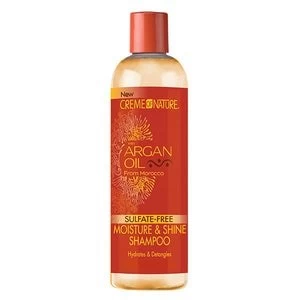 image of Creme of Nature Argan Oil Moisture and Shine Shampoo 354ml