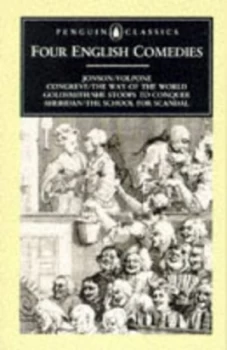 Image of Four English Comedies by Ben Jonson Paperback