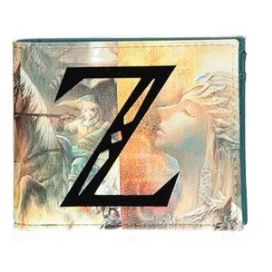 Image of NINTENDO The Legend of Zelda Z Logo All-over Print Bi-fold Wallet - Multi-Colour