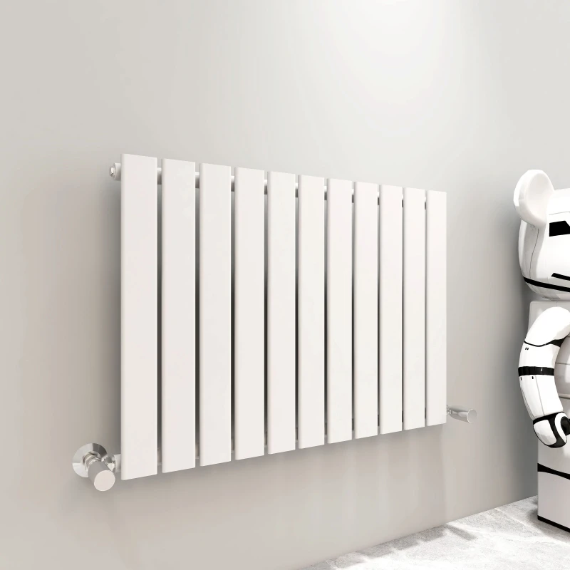 Image of MCC DIRECT 600 x 748mm Single Designer Flat Panel Central Heating Radiator white HS1301
