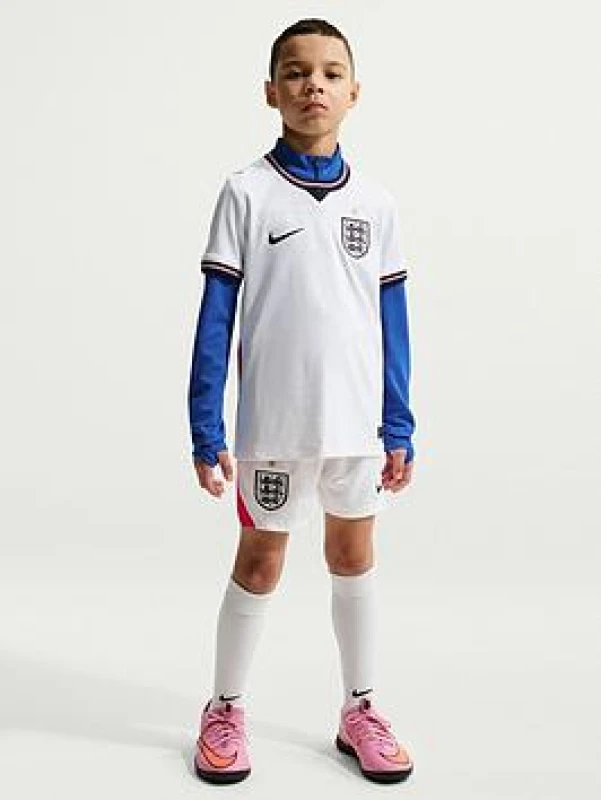 Image of Nike Kids England Home Shirt World Cup 2026 - White Male 11 - 12 Years