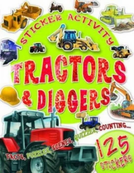 Image of Sticker Activity Tractors and Diggers by Belinda Gallagher Paperback