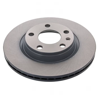 Image of Brake Disc 18398 by Febi Bilstein Front Axle Genuine OE - 1 Pair