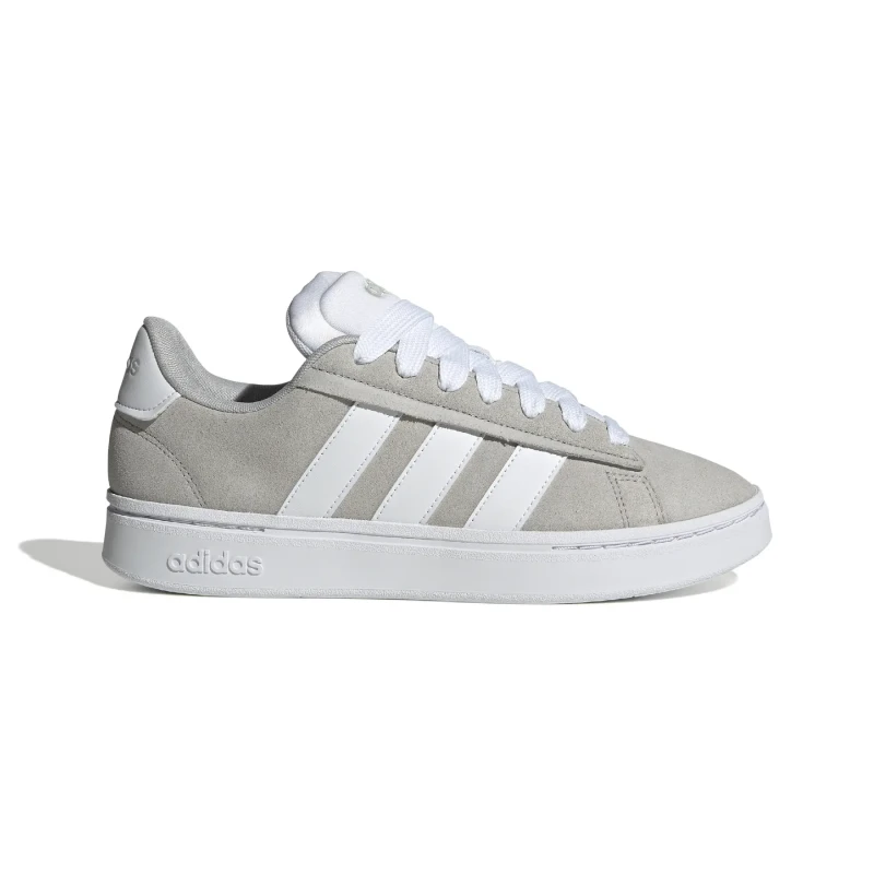 Image of adidas grand court alpha 00s trainers in light grey Light Grey UK 12 (EU 47?)