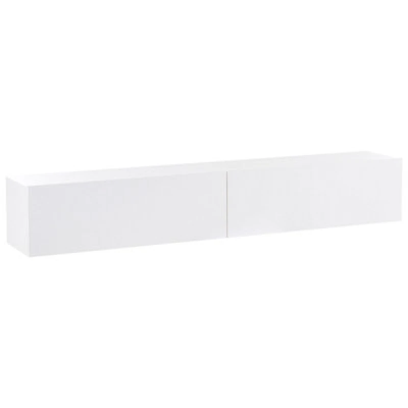 Image of Beliani Wall Mounted TV Stand Gladstone White